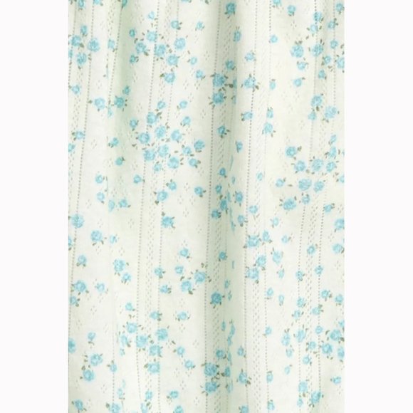 Freshman (Nordstrom Brand) Lettuce Edge Pointelle Floral Top - Picture 2 of 8